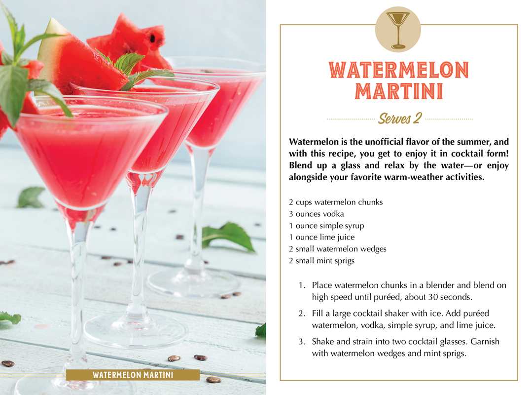 Summer Sips Cocktail Deck Ideas