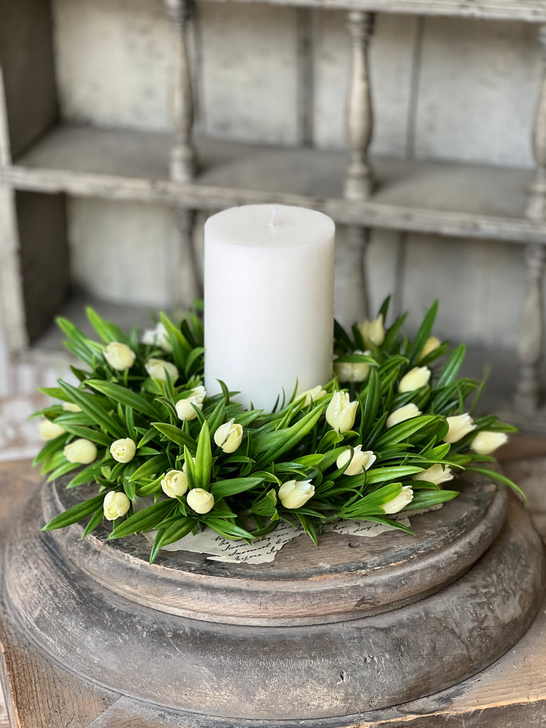 Teacup Tulip Candle Ring
