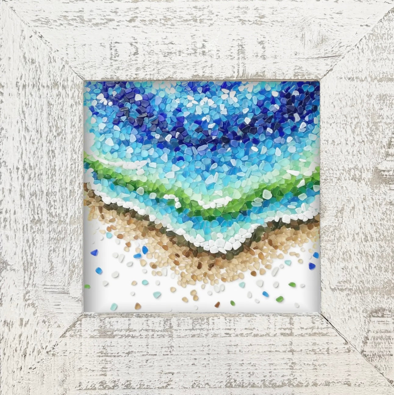 Sea Glass Framed Prints