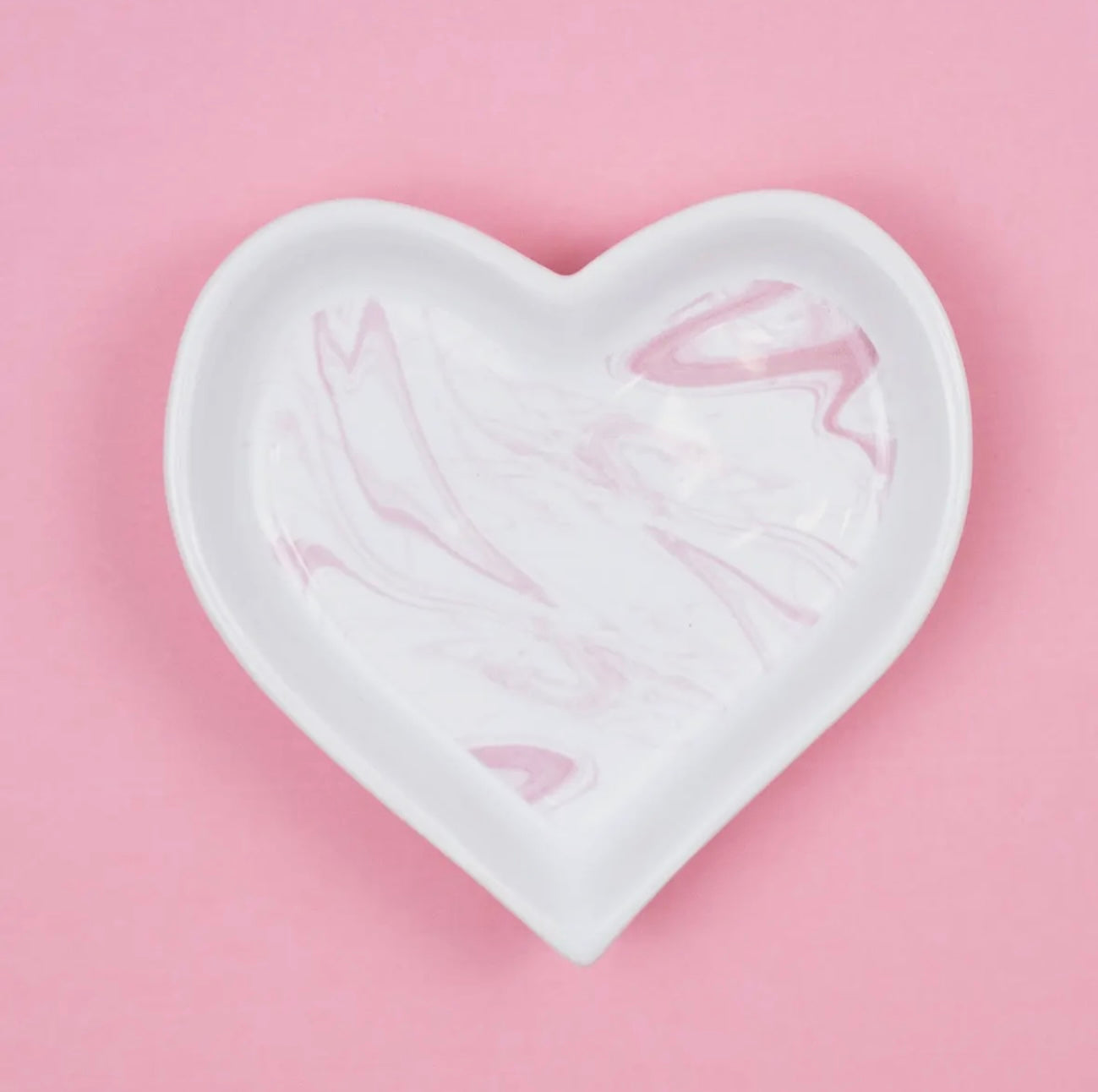 Marbled Heart Trinket Dish