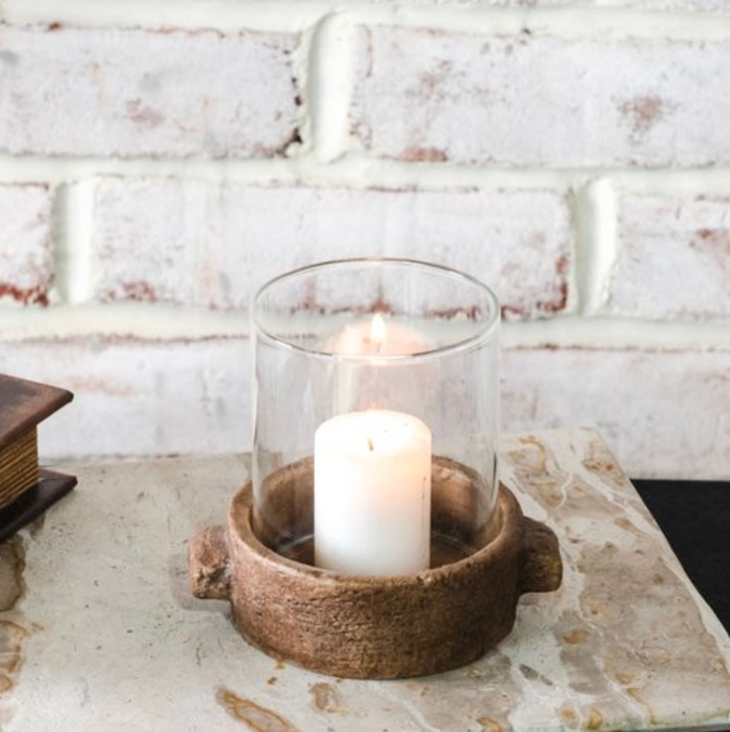 Cement Base Vase