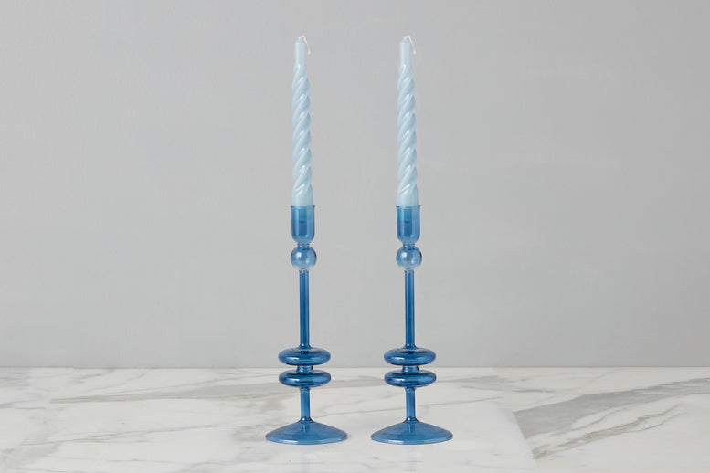 Glass Candlestick Etu Home