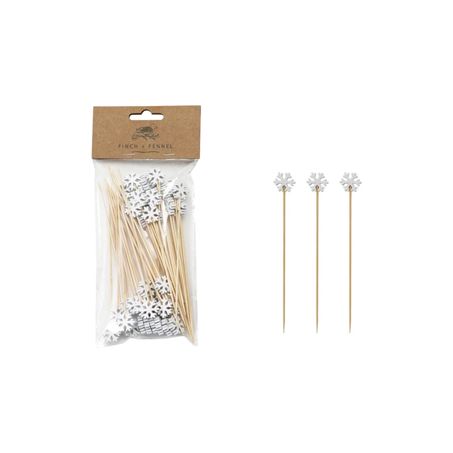 Holiday Bamboo Skewers