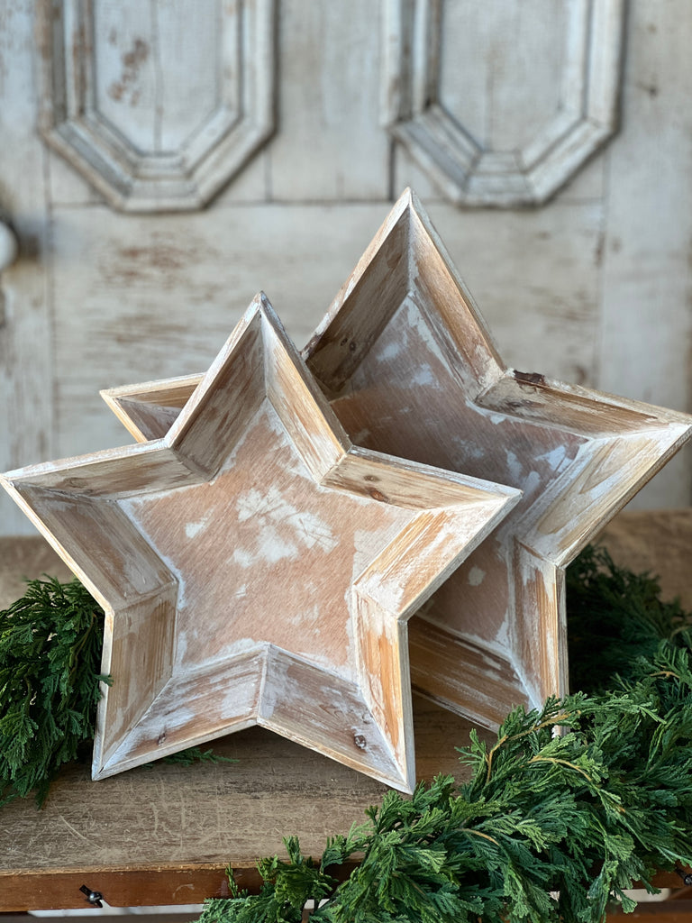 Bethel Star Wood Dish