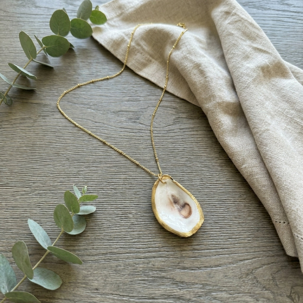 Oyster Shell Necklace