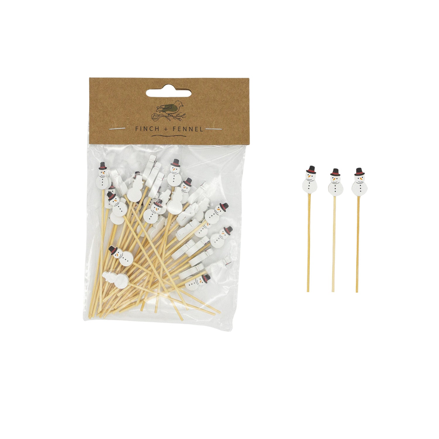 Holiday Bamboo Skewers