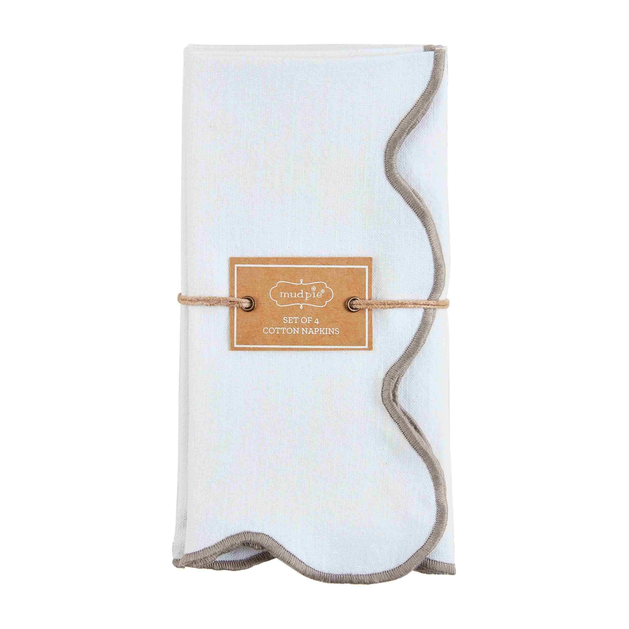 Scallop Napkin Set