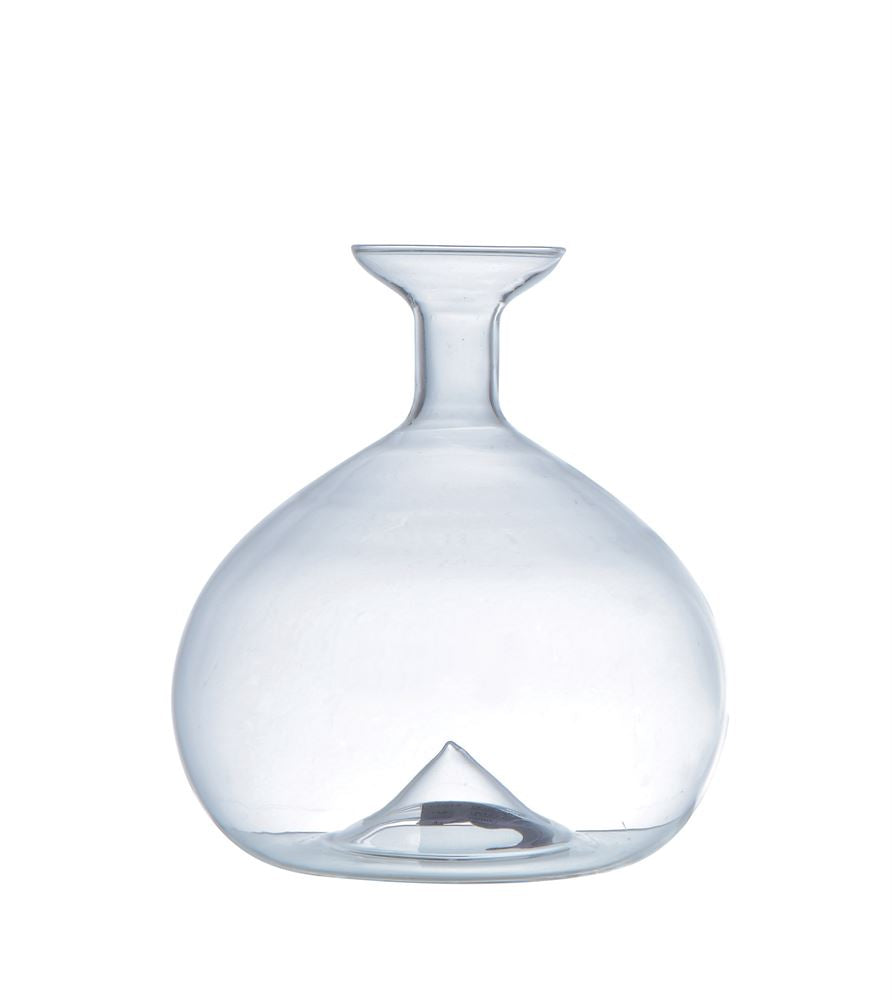 Glass Decanter Vase 5"