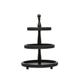 Black Tiered Tray