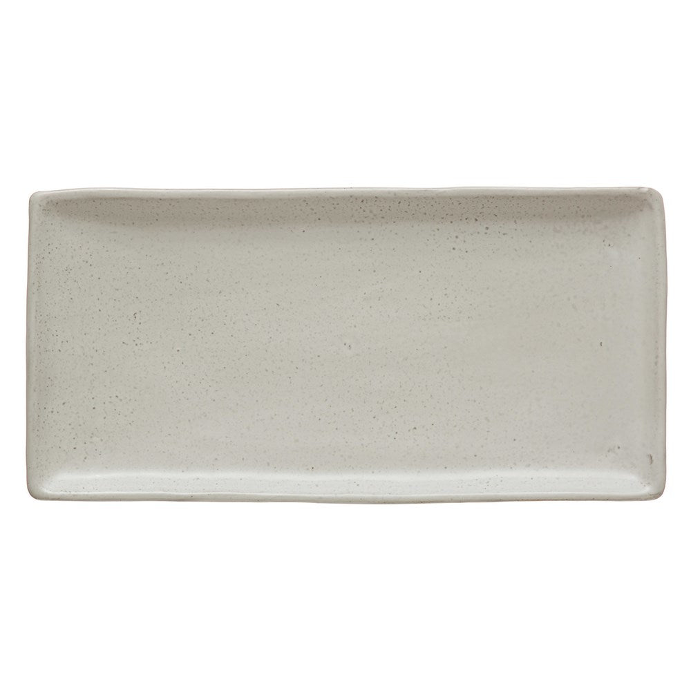 Stoneware Platter 13.25"