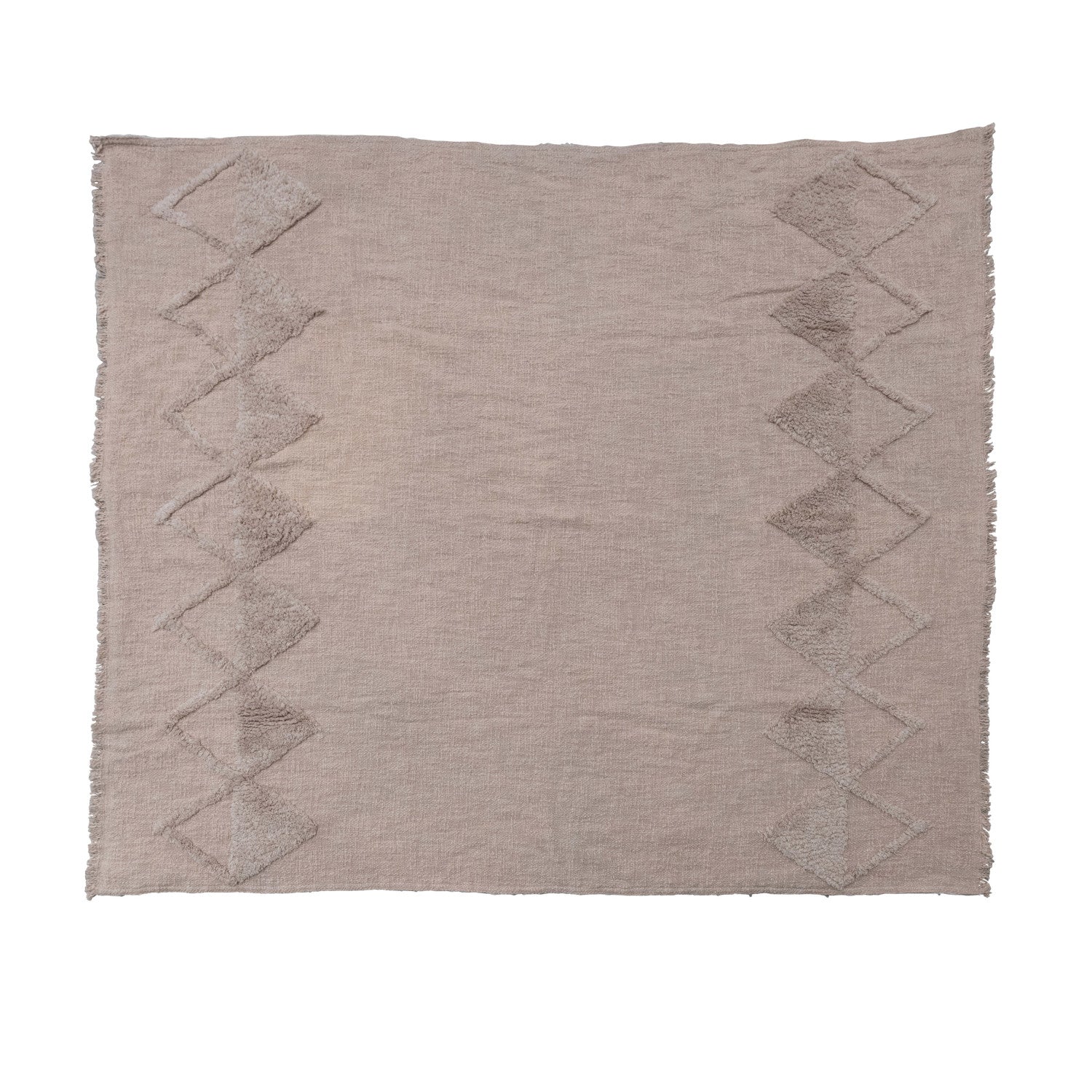 Tufted Throw w/ Sherpa Lining