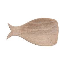 Mango Wood Whale Spoon Rest