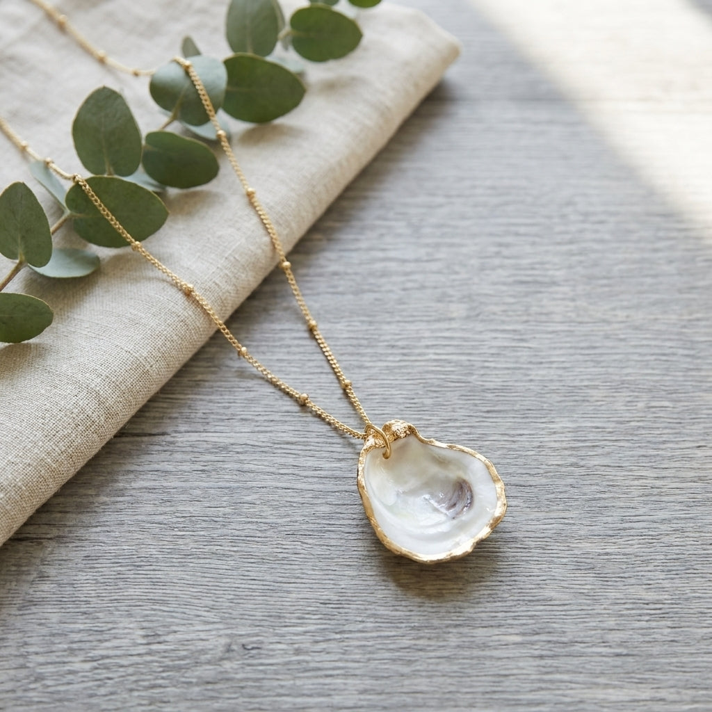 Oyster Shell Necklace