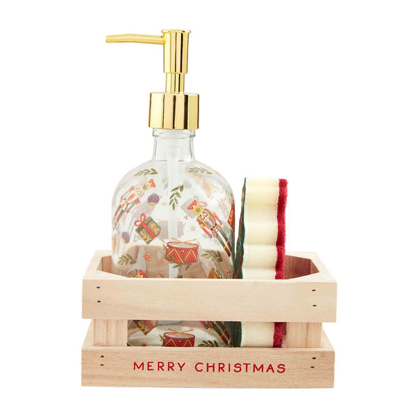 Nutcracker Soap & Sponge Set