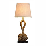 Monkey Fist Rope Lamp