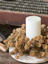 Russett Cone Candle Ring