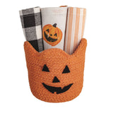 Halloween Tea Towel Basket Set