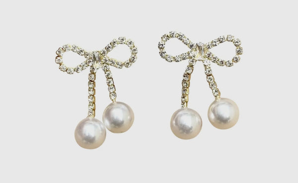 Polly Bow Earrings