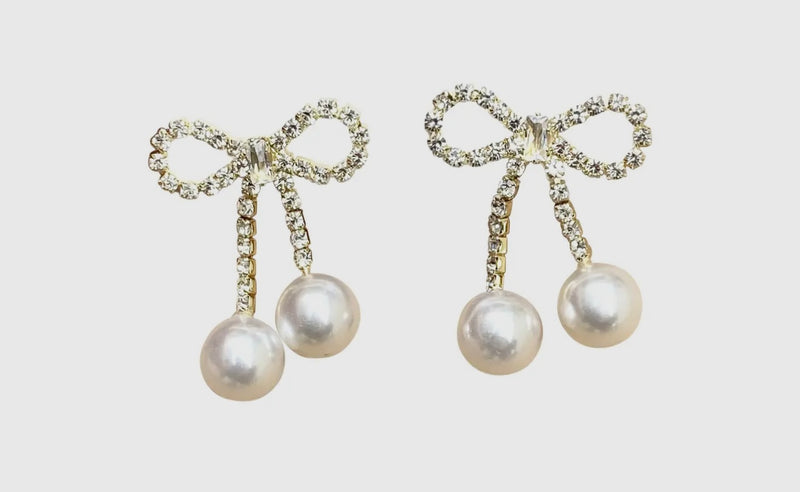 Polly Bow Earrings