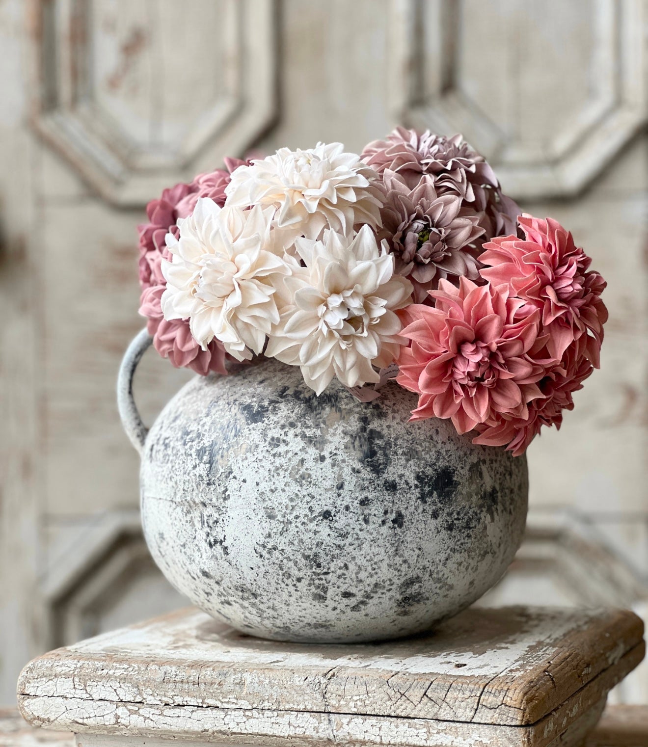 Dahlia Handmade Flowers - Bunch of 10