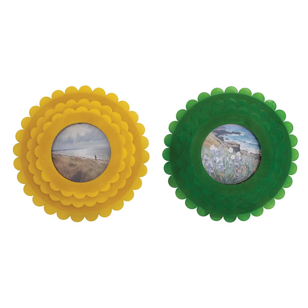 Resin Scallop Frame