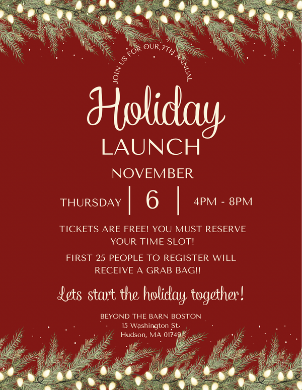 Holiday Launch Open House