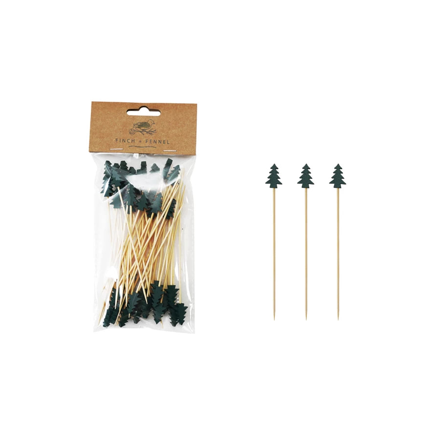 Holiday Bamboo Skewers