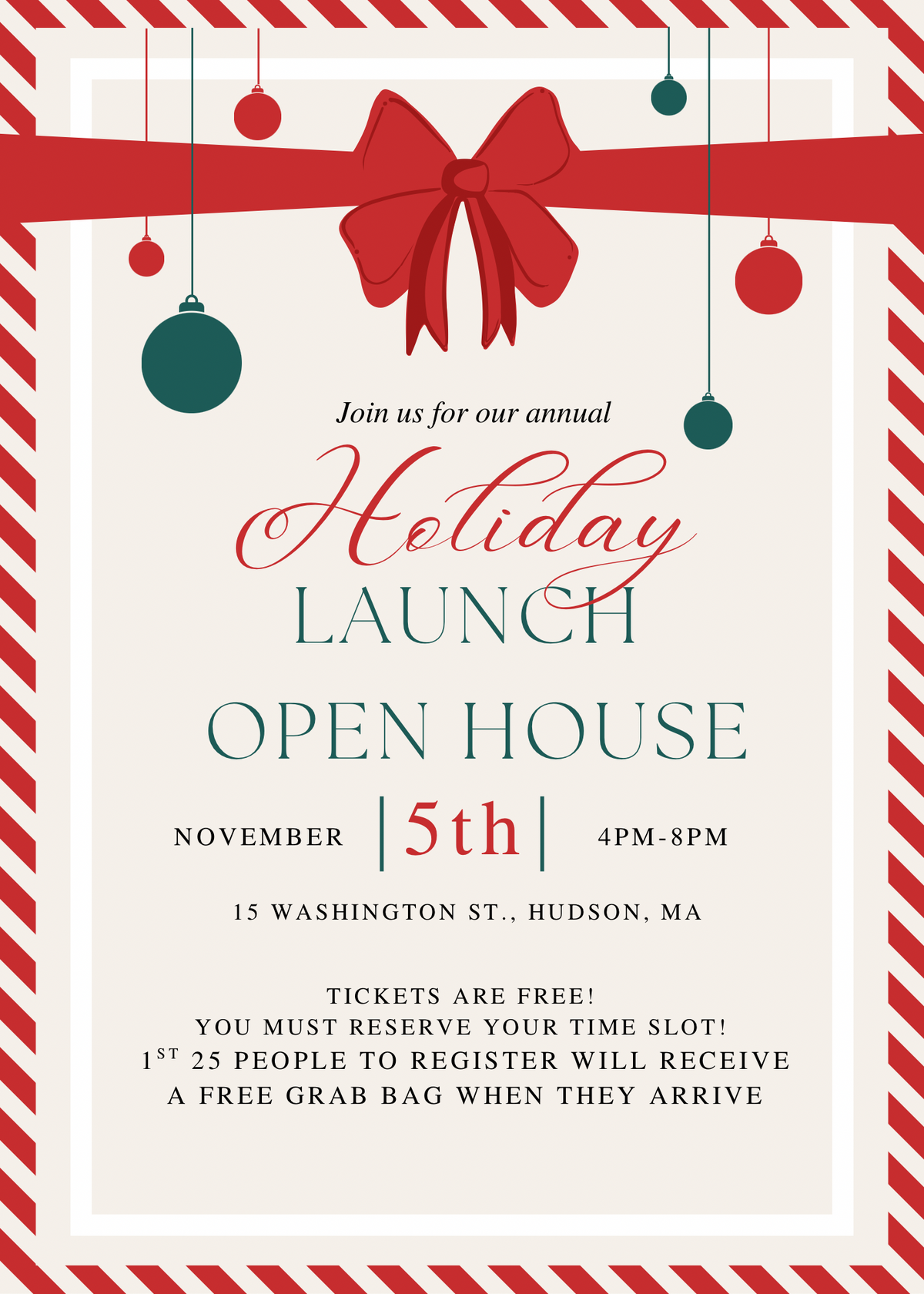 Holiday Launch Open House 2026