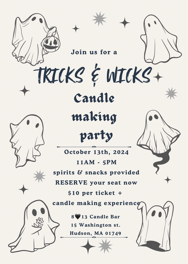 Tricks & Wicks Candle Making Event