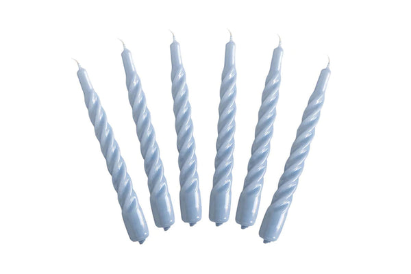 Twisted Taper Candle Set of 6