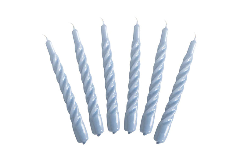 Twisted Taper Candle Set of 6