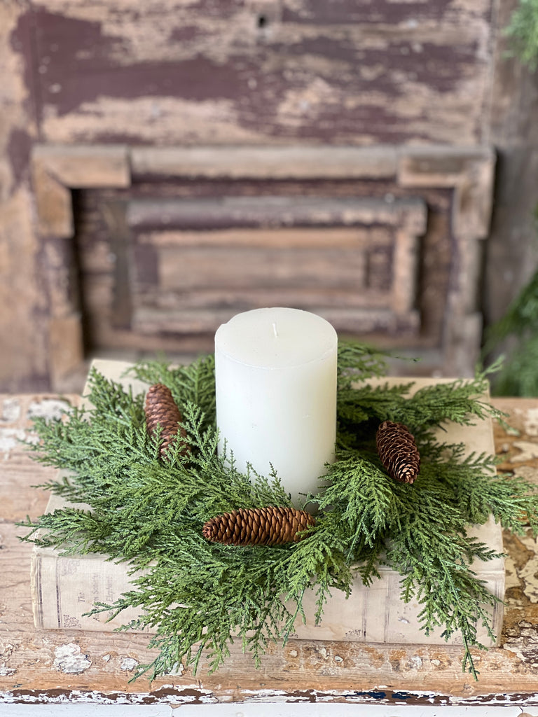 Celtic Cedar Candle Ring