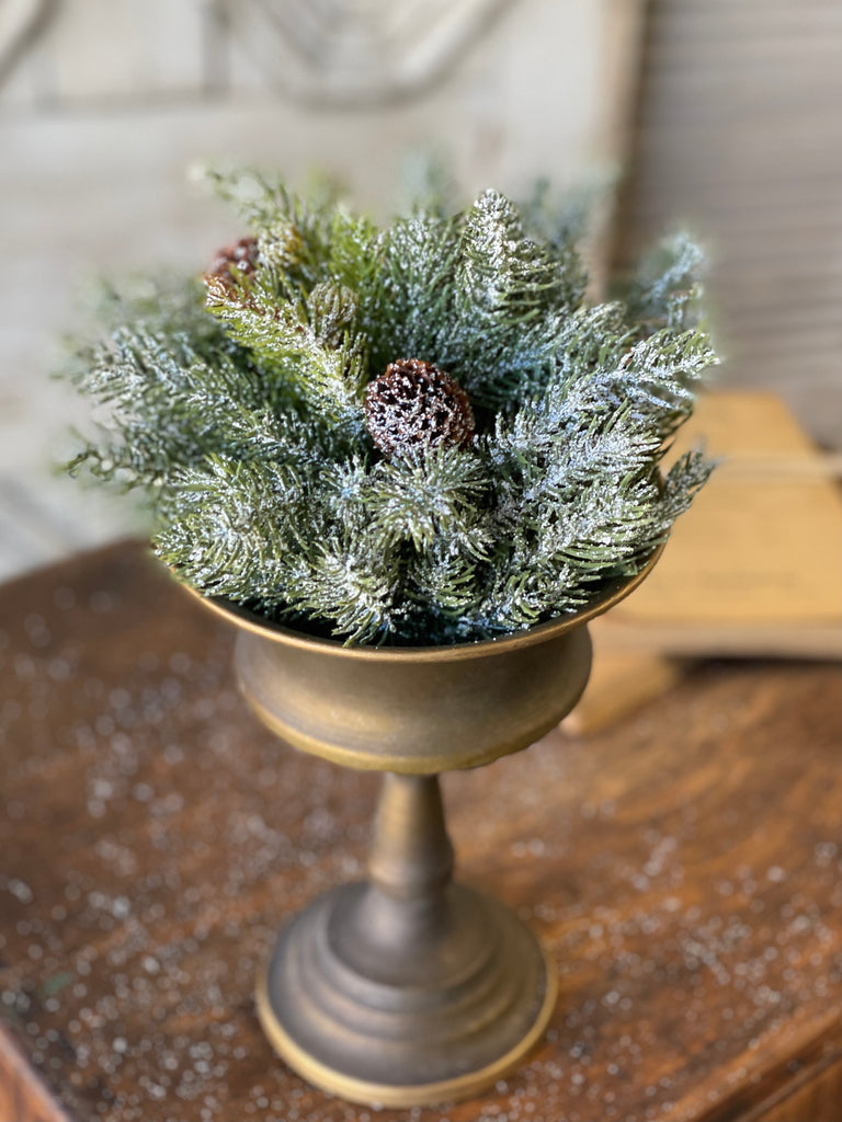 Frosted Spruce Half Sphere