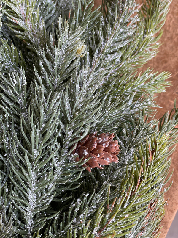 Frosted Spruce Half Sphere