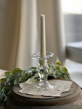 Granville Glass Taper Candle Holder