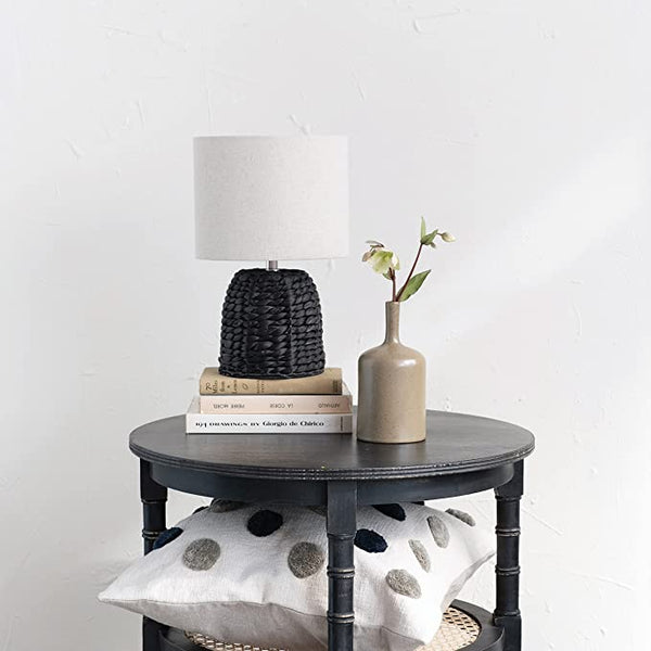 Black Hyacinth Table Lamp