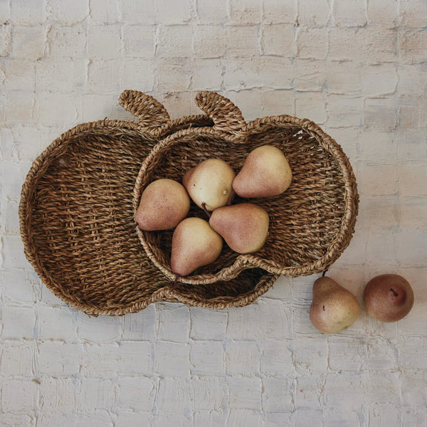 Seagrass Pumpkin Basket