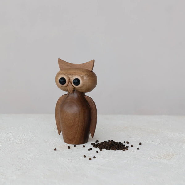Owl Salt/Pepper Grinder