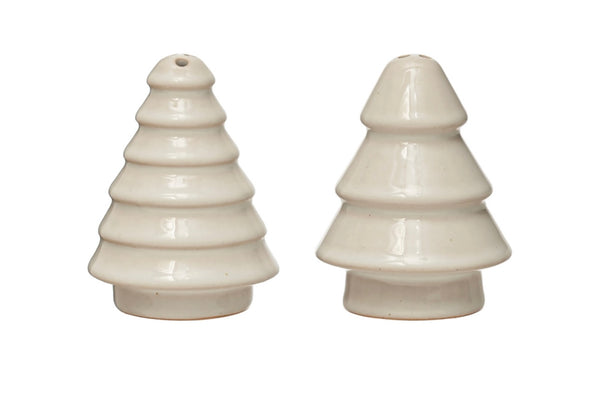 White Tree Salt & Pepper Set