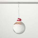 Santa Ball Ornament