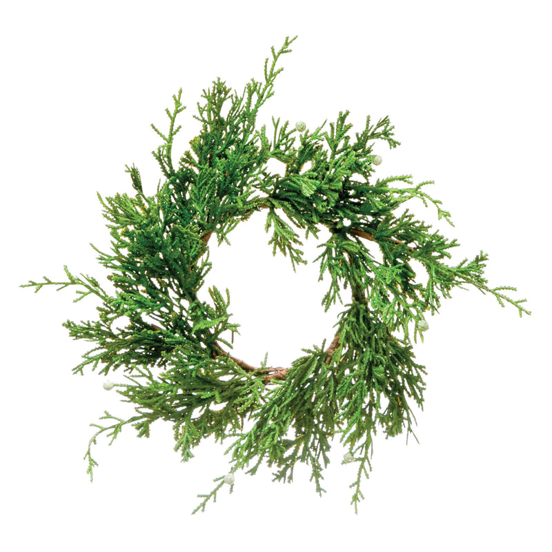 Juniper Wreath 4.5"