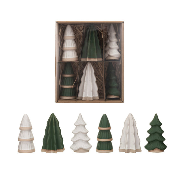 Stoneware Tree Set