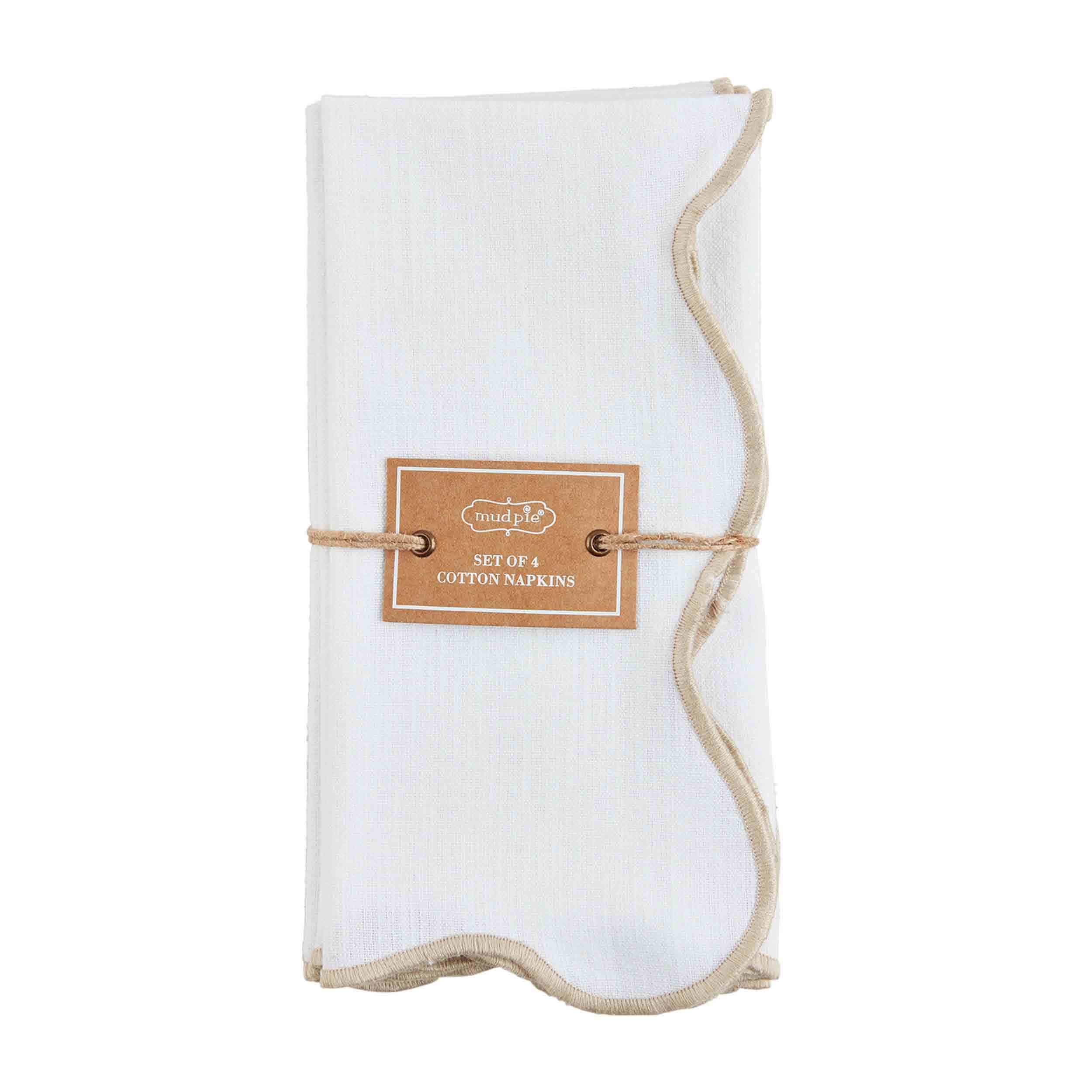 Scallop Napkin Set