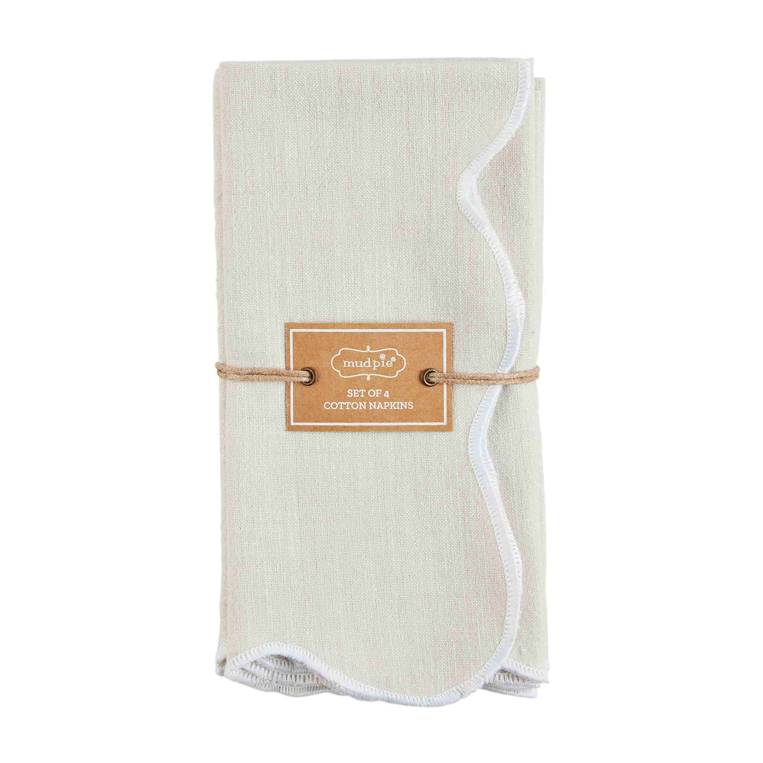 Scallop Napkin Set