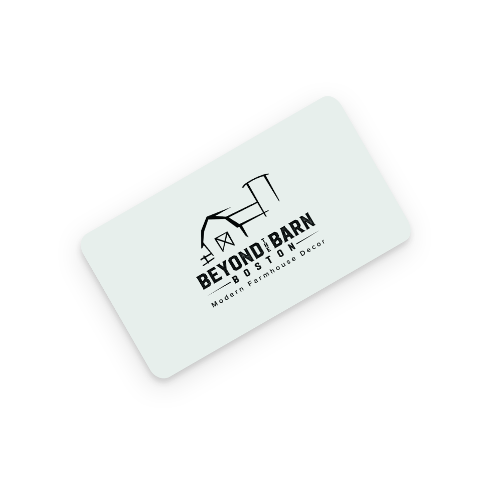 Beyond The Barn Boston Gift Certificate