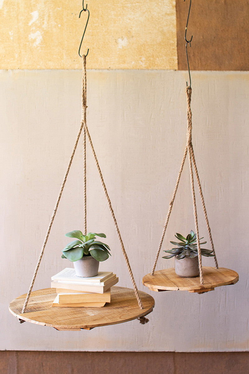 Recycled Wood Hanging Display