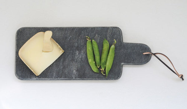 Gray Marble Rectangle Cheese Board