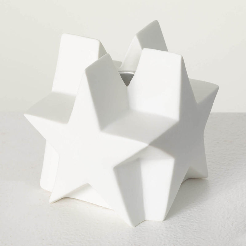 Star Taper Candle Holder