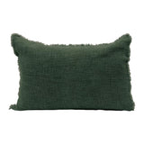 Green Linen Blend Pillow